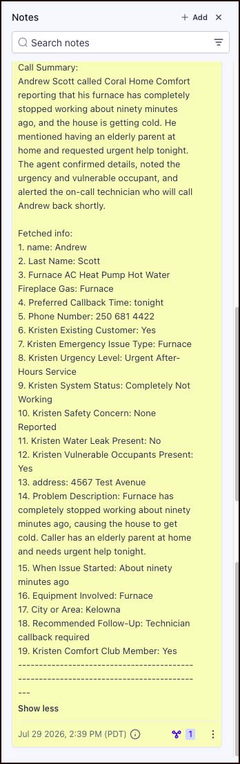 Kristen safety fields and vulnerable occupant status in GHL